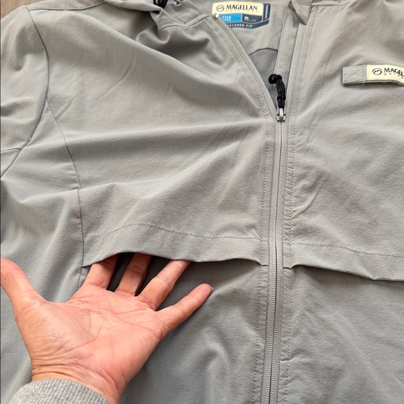 Magellan Outdoors Light Gray Utility Jacket - Picture 5 of 9